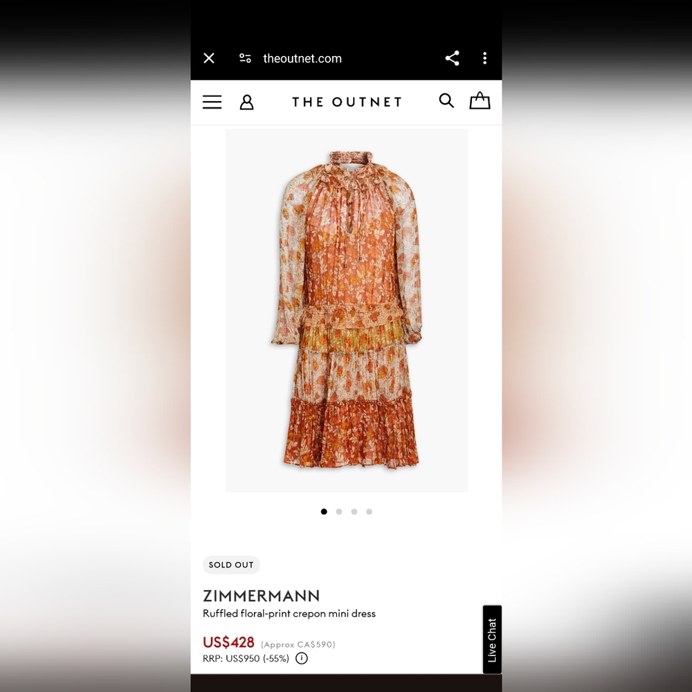 Zimmermann Floral Dress
